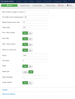 bxSlider images module