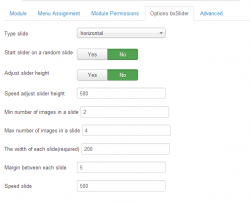 bxSlider content for K2 module