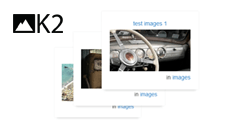 Модуль ElastiStack перелистывания изображений для K2