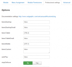 Owl Carousel of Joomla Articles module