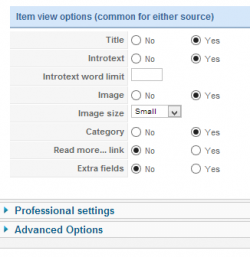 Roundabout content for K2 module