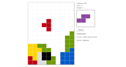 Модуль игры Тетрис на Mootools
