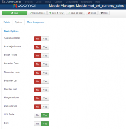 Currency Rates for Russian module