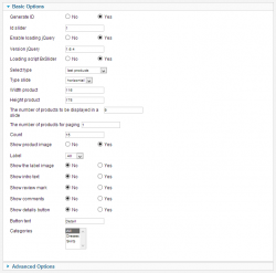 BxSlider JoomShopping Slider Products module