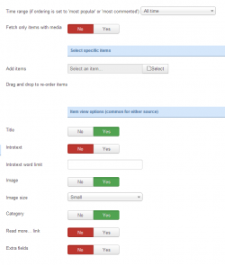 bxSlider content for K2 module