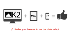 bxSlider content for K2 module