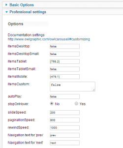 Owl Carousel Products for VirtueMart module