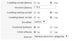 Sly Scrollbar content for K2 module